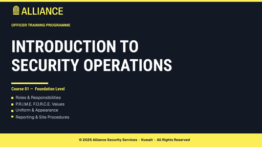 Introduction to Security Operations